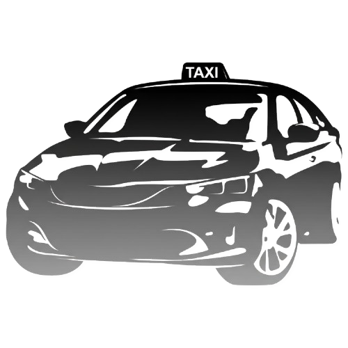 Chauffeur Abelis Taxis accueillant des passagers, service Taxi VTC et van 8-9 places sur le Bassin d’Arcachon.